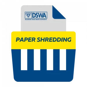 DSWA Paper Shredding logo